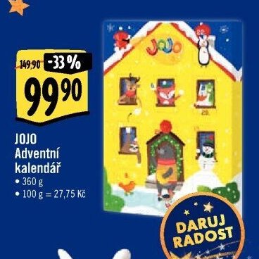 JOJO Adventní kalendář
