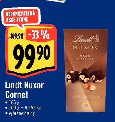 Lindt Nuxor Cornet