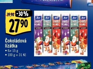 Čokoládová lízátka