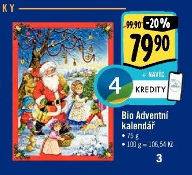 Bio Adventní kalendář