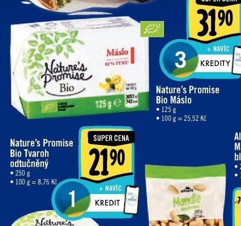 Nature's Promise Bio Máslo