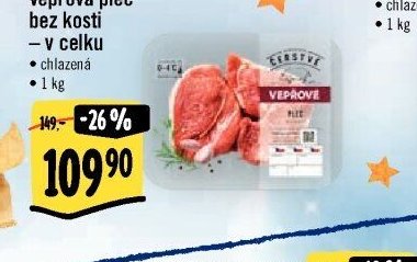Vepřová plec bez kosti