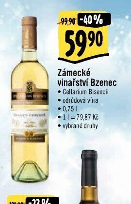 Zámecké vinařství Bzenec
