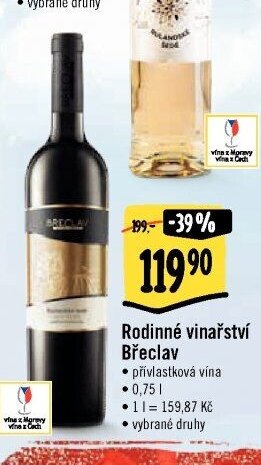 Rodinné vinařství Břeclav