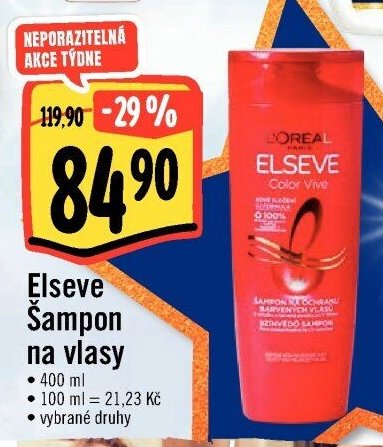 Elseve Šampon na vlasy