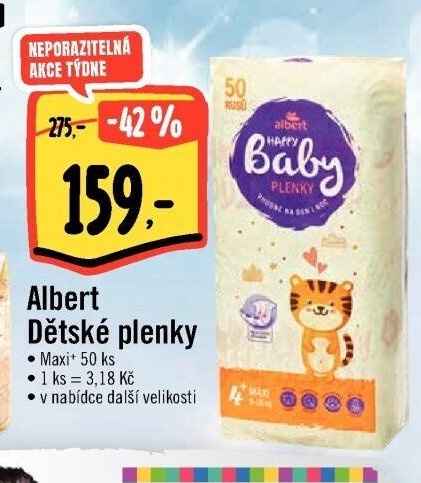 Albert Dětské plenky