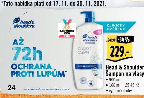 Head & Shoulders Šampon na vlasy