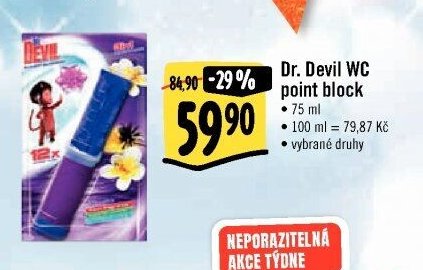 Dr. Devil WC point block