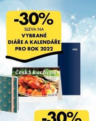 Diáře a kalendáře pro rok 2022