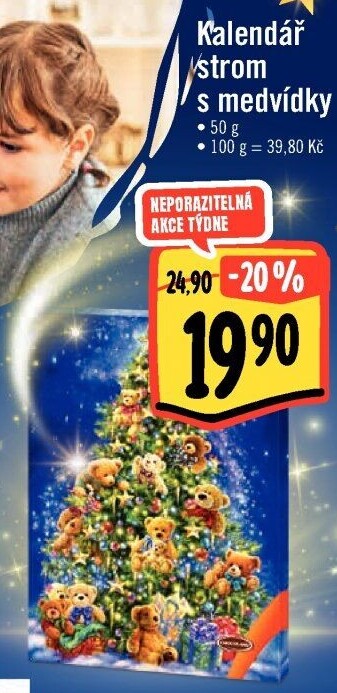 Adventní kalendář Chocoland