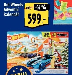 Adventní kalendář Hot Wheels
