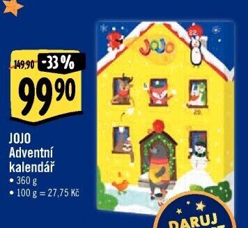 Adventní kalendář JoJo