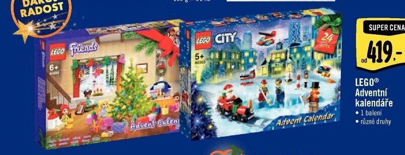 Adventní kalendář Lego