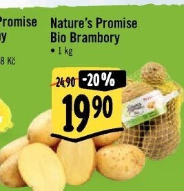 Brambory bio Nature'