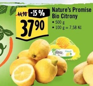 Citrony bio Nature'