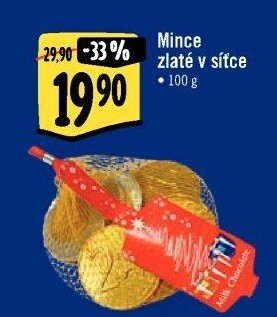 Čokoládové mince