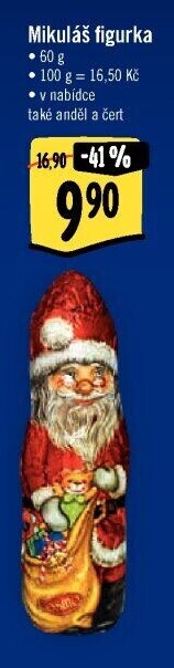 Čokoládový Mikuláš Cosmo