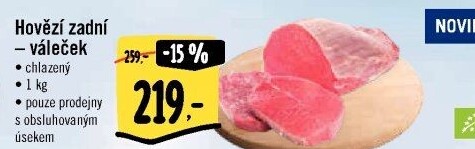 Hovězí zadní váleček