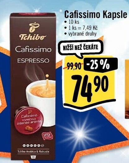 Kapsle Cafissimo Tchibo