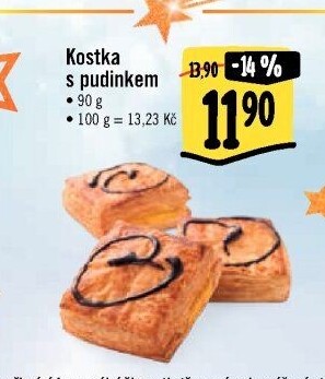 Kostka s pudinkem