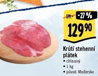 Krůtí stehenní plátek