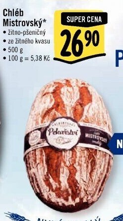 Mistrovský chléb Albert