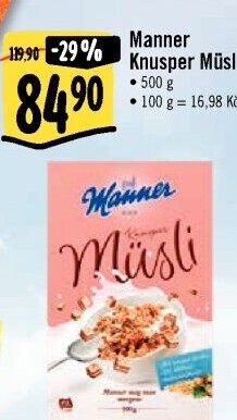 Müsli Manner