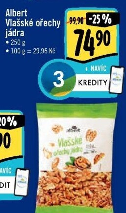 Ořechy vlašské Albert