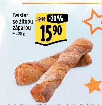 Pečivo Twister
