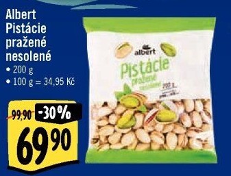 Pražené pistácie Albert