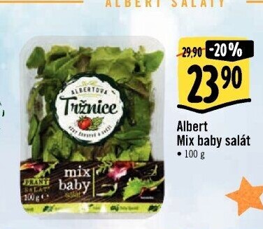 Salát baby listy mix Albert