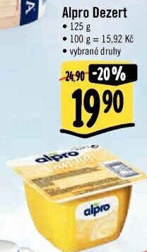 Sójový dezert Alpro Soya