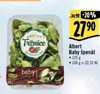 Špenát baby Albert