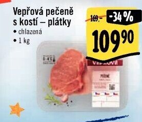 Vepřová pečeně s kostí Albert