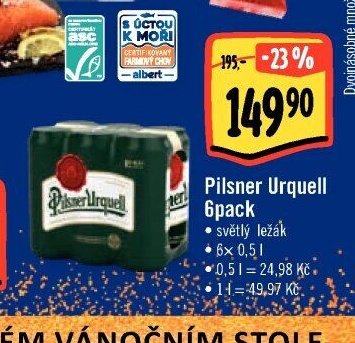 Pilsner Urquell 6pack