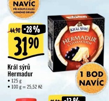 Král sýrů Hermadur