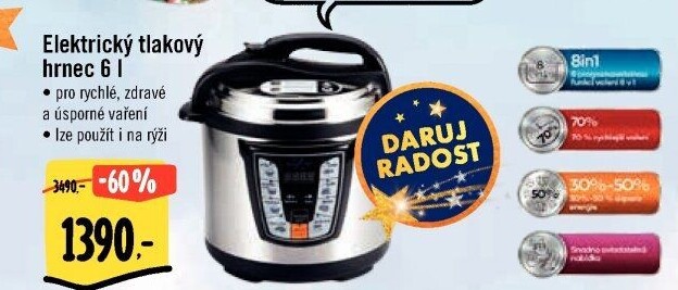 Elektrický tlakový hrnec