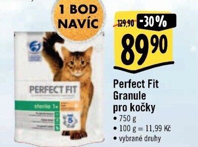 Granule pro kočky Perfect Fit