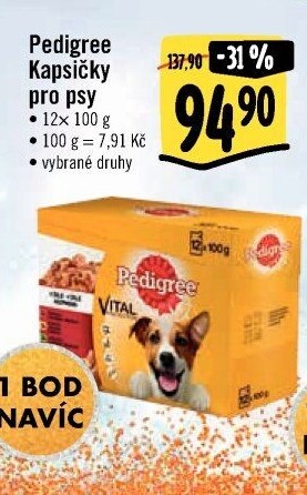 Kapsičky pro psy Pedigree