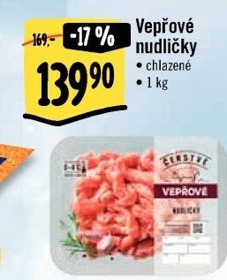 Maso vepřové nudličky Albert