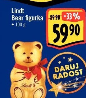 Medvídek čokoládový Lindt