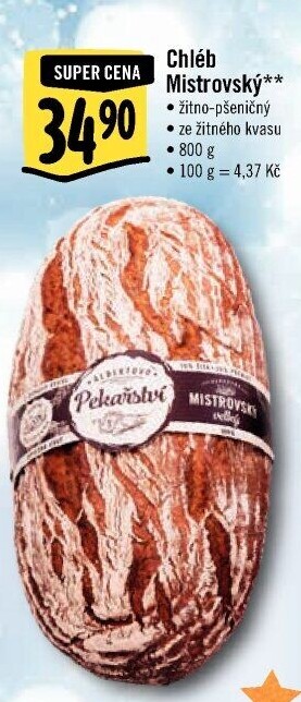 Mistrovský chléb Albert