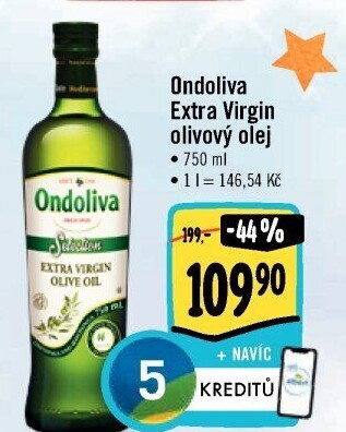 Olivový olej extra panenský Ondoliva