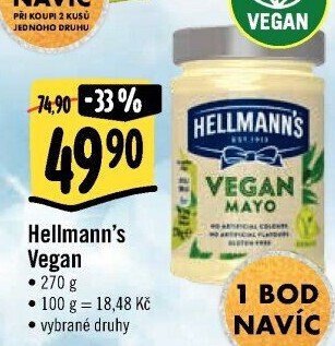 Omáčky Vegan Hellmann'