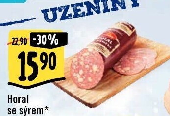 Salám Horal se sýrem Krásno