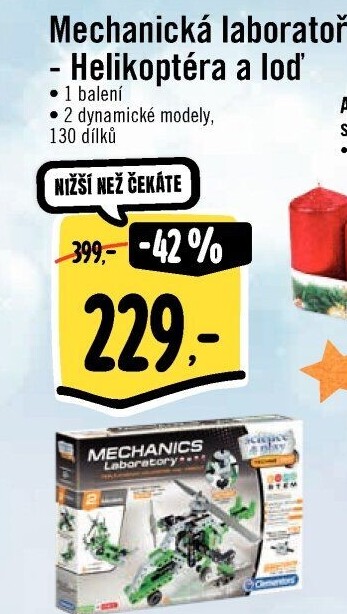 Stavebnice Mechanická laboratoř Clementoni