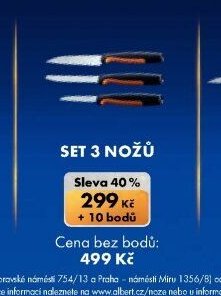 Set 3 nožů