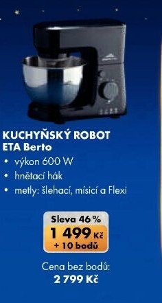 Kuchyňský robot ETA Berto