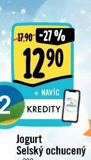 Jogurt Selský ochucený