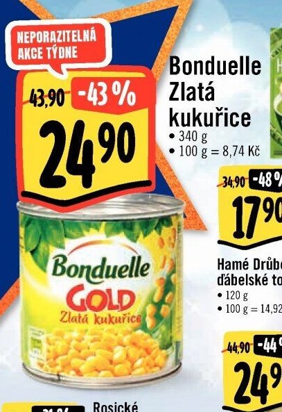 Bonduelle Zlatá kukuřice